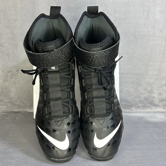 Nike Force Savage Shark 2 Football Cleats Black Mens 12.5 No Box - Picture 3 of 11